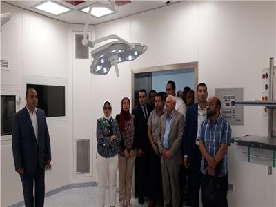 وزيرة الصحة في بورسعيد لمتابعة تشغيل مستشفيات التأمين الصحي الجديد