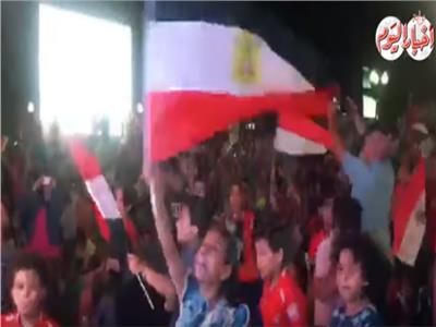 أمم إفريقيا 2019| شاهد.. فرحة الجماهير بهدف فوز المنتخب