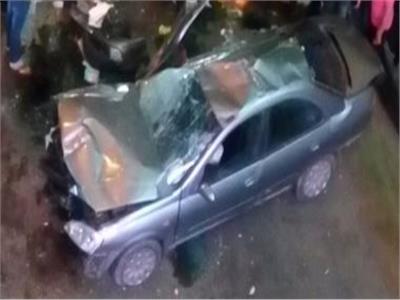 مصرع وإصابة ٣ أشخاص في انقلاب سيارة بالشرقية  