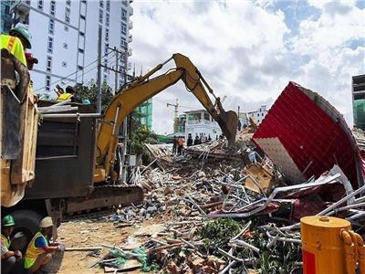 كمبوديا : ارتفاع حصيلة ضحايا انهيار مبنى إلى 49 قتيلا ومصابا
