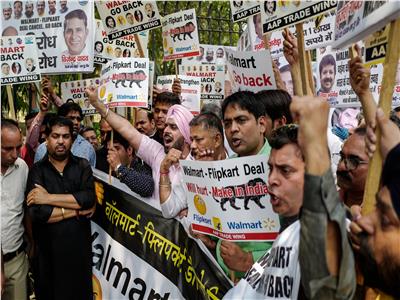 تظاهرات في الهند ضد زيارة وزير الخارجية الأمريكي