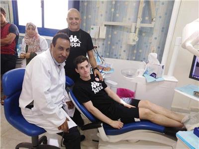 علاج لاعب المنتخب التونسي في مستشفى كهرباء الإسماعيلية 