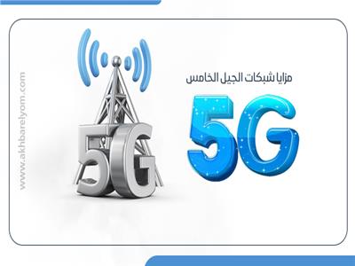 إنفوجراف| تعرف على مزايا شبكات الجيل الخامس 5G