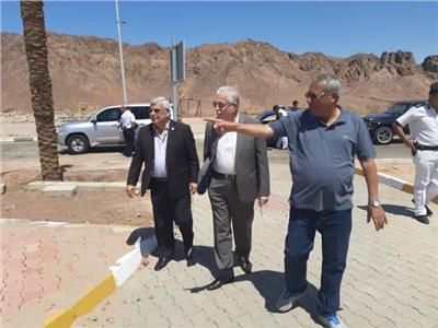 محافظ جنوب سيناء يتفقد المشروعات الجاري تنفيذها بشرم الشيخ 