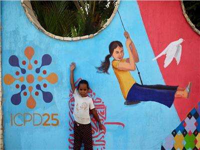صندوق الأمم المتحدة للسكان يقيم لوحة جداريه للتوعية بقضايا الصحة