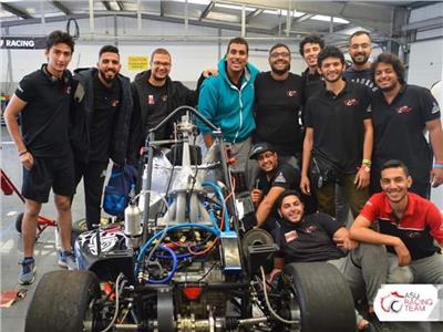 فريق بهندسة عين شمس يشارك في مسابقة «Formula Student»