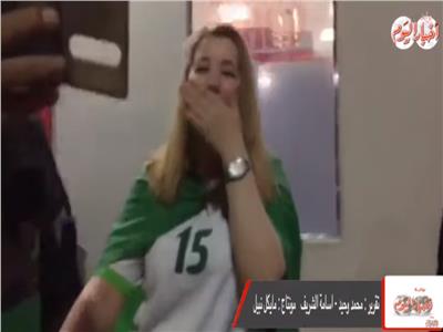 شاهد| «زغرودة» مشجعة جزائرية عقب التتويج ببطولة أمم إفريقيا ٢٠١٩