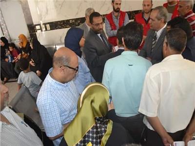 مساعد وزير الصحة يزور معهد جنوب مصر للأورام ومركز الكبد