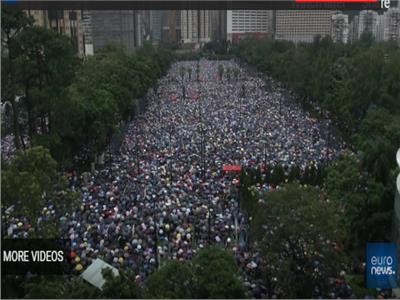 بث مباشر| تواصل الاحتجاجات فى هونج كونج للأسبوع الـ11