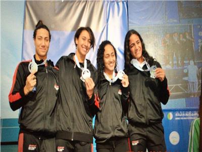 مصر تحصد الفضية في منافسات  الألعاب الإفريقية لسيدات السباحة