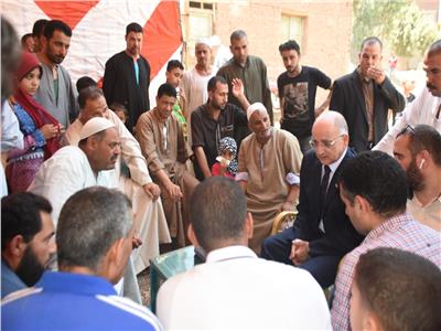 جامعة السادات تطلق مبادرة «حياه كريمه» بعزبة سيدي صالح