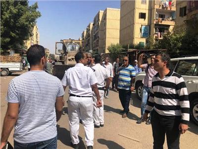 جهاز مدينة القاهرة الجديدة يشُن حملة مكبرة لإزالة التعديات والإشغالات