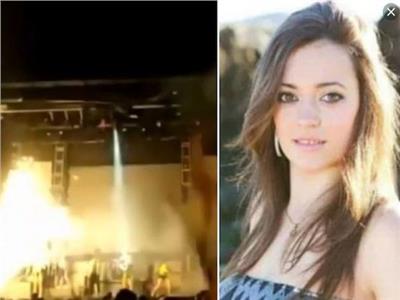 فيديو| مصرع مغنية بوب إسبانية بسبب الألعاب النارية 