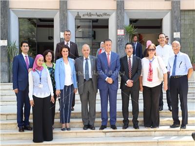 افتتاح الجناح التعليمي لقسم القلب بمستشفي الباطنة بجامعة عين شمس
