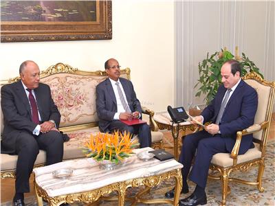 السيسي: مصر حريصة على تعزيز العلاقات مع جيبوتي لمستوى الشراكة الاستراتيجية