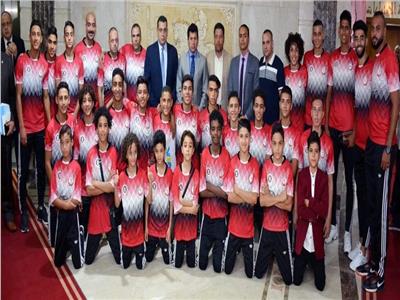 وزير الرياضة لموهوبي Top Talents: انتم مستقبل مصر القادم في كرة القدم