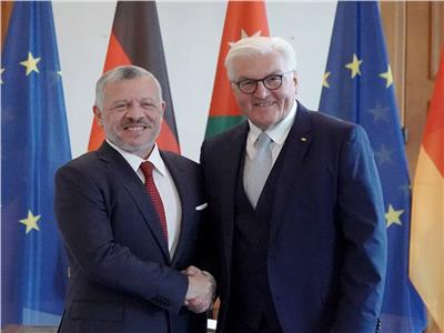 العاهل الأردني يبحث مع الرئيس الألماني سبل توسيع التعاون بين البلدين