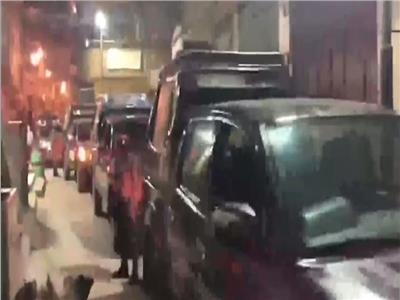 فيديو وصور| إصابة اثنين من ضباط الأمن الوطني خلال اقتحام وكر «حسم» بالمطرية
