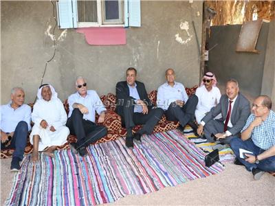 بالصور| مشايخ وعواقل بجنوب سيناء: نقف صفا واحدا مع القيادة السياسية
