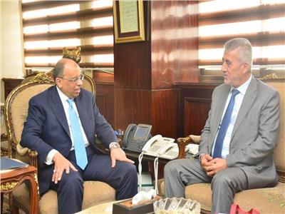 محمود شعراوي يستقبل وزير الحكم المحلي الفلسطيني لبحث سبل التعاون 
