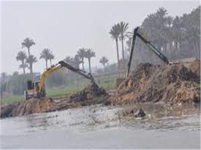 "الري": إزالة 10 حالات تعد على نهر النيل في محافظتين اليوم