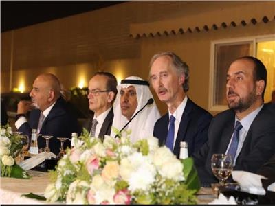 المبعوث الأممي يجتمع مع هيئة التفاوض السورية في الرياض 