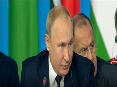  فيديو| بوتين: اتشرف بقيادة الجلسة العامة بالتعاون مع الرئيس السيسي