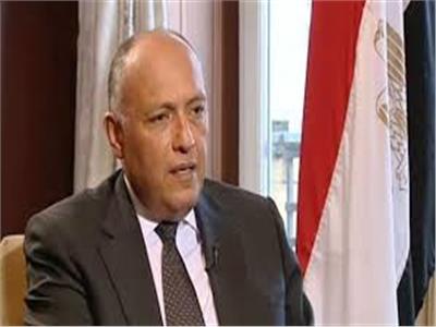 وزير الخارجية يعود إلى القاهرة قادمًا من واشنطن