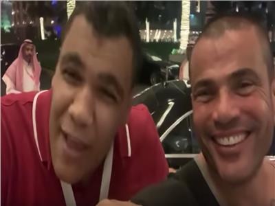 فيديو| مصطفى البنا لعمرو دياب : أنت الهرم الرابع و "نمبر وان" الحقيقي 