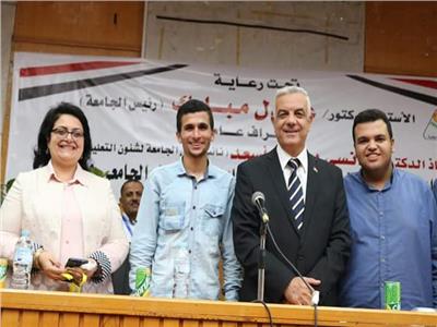 «الخباز» رئيسا لإتحاد طلاب جامعة المنوفية و«جلال» نائباً