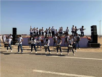 فرقة الإسماعيلية للفنون الشعبية تختتم مهرجان شرم الشيخ لسباقات الهجن