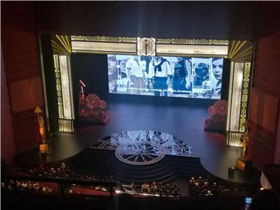 صور| انطلاق حفل افتتاح «القاهرة السينمائي» بفيلم تسجيلي عن يوسف شريف رزق الله