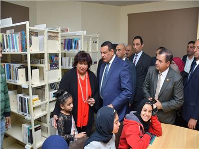 افتتاح فرع مكتبة مصر العامة بكفر الدوار