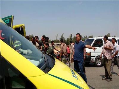مصرع ٣ تلاميذ وإصابة ١٠ آخرين في حادث تصادم غرب الإسكندرية 