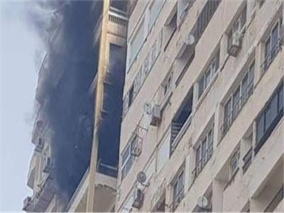 السيطرة على حريق داخل شقة سكنية في النزهة