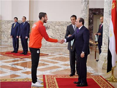 أبطال «الأوليمبي»: فرحتنا اكتملت بتكريم الرئيس.. ونتعهد بإنجازات جديدة تسعد المصريين