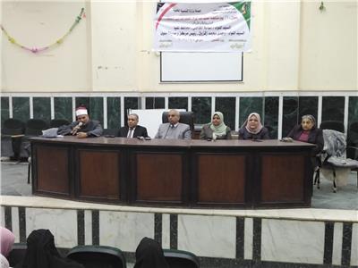 وحدة مناهضة العنف ضد المرأة بجامعة المنيا تواصل حملاتها التوعوية 