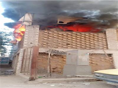 السيطرة على حريق داخل مدرسة بفيصل 