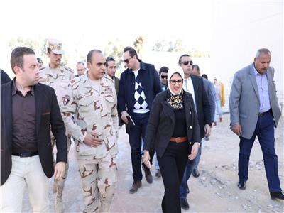 «رأس المسلة» أول محطة في جولة وزيرة الصحة بجنوب سيناء