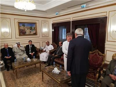 سفارة عمان تستقبل المعزين في وفاة السلطان قابوس