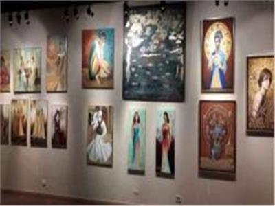 افتتاح معرض «ألوان حرة» بقاعة آدم حنين بالهناجر