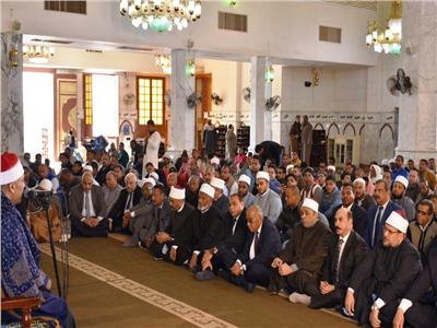 وزير الاوقاف يشارك في الاحتفال بالعيد القومي لمحافظة أسوان