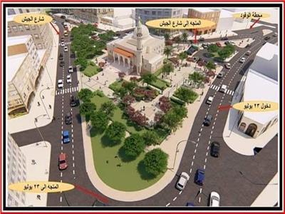 رئيس مدينة العريش يكشف عن خطة تطوير «ميدان النصر»