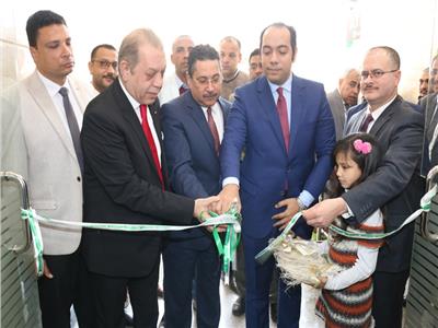 افتتاح الفرع الثالث لبنك التعمير والإسكان بمدينة منوف بالمنوفية