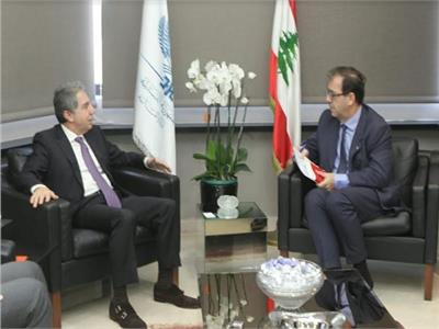 وزير المالية اللبناني يلتقي بعدد من السفراء ومسؤولاً أممياً