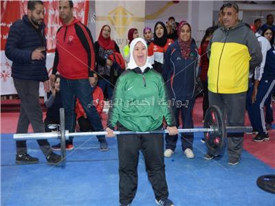 بالصور| انطلاق المسابقة الوطنية للاولمبياد الخاص المصري في رفع الأثقال