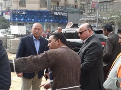 محافظ القاهرة يتفقد أعمال التطوير بجسر السويس