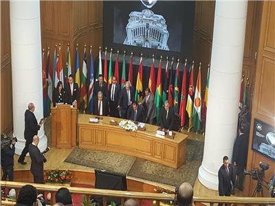 رئيس الدستورية: اجتماع المحاكم العليا الإفريقية لمحاربة الإرهاب والفساد الدولي