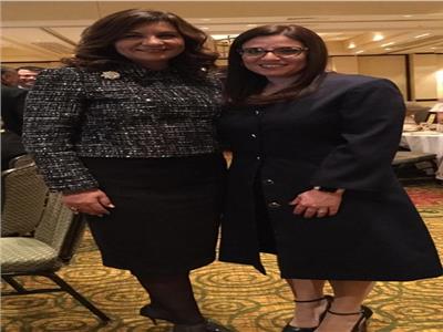 وزيرة الهجرة تصل «ميتشجان» وتلتقي أول قاضية مصرية أمريكية