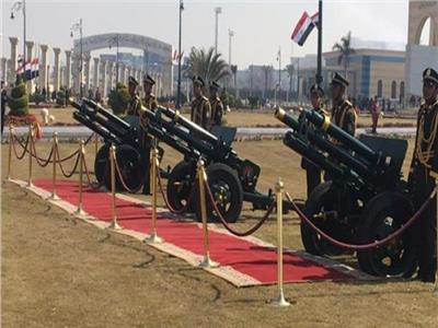 جنازة مبارك| المدفعية تستعد لإطلاق 21 طلقة